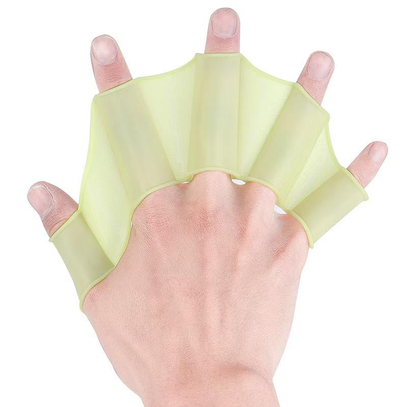 

Silicone Youth & Adult Half-Palm Snorkeling Fins and Freestyle Hand Paddles Medium