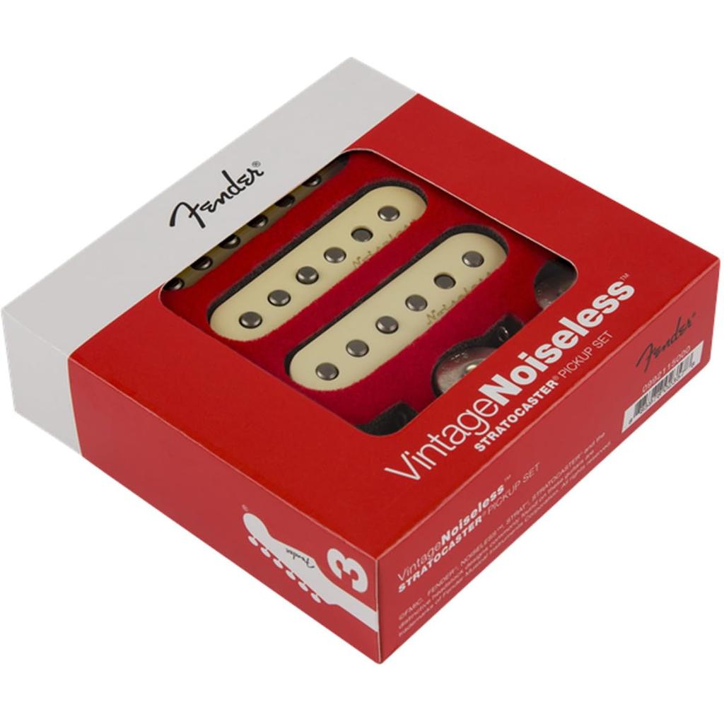 Fender Vintage Noiseless Strat Pickups Aged White