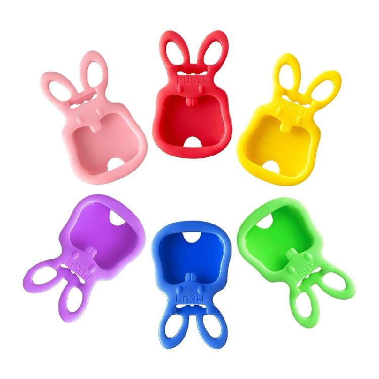 

Pack of 6 Rabbit Shaped Can Opener Multi Function Bottle Opener with Ergonomic Handle Home Essential 1