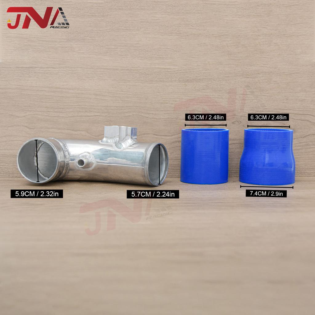 High Performance Air Intake Pipe Kit with Silicone Hose Aluminum Cold Air Intake Pipe for Honda Civic JAZZ Fit GE8 2008-2011