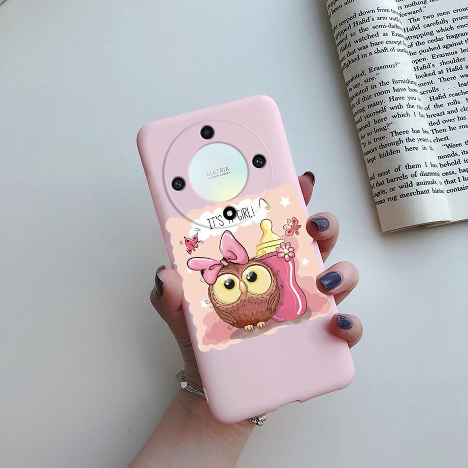 Case For Honor X9a X9b 5G Cover Silicone Soft Fashion Flower Back Shell Coque For Honor X9a X9b X9 a X 9 B 2023 Phone Case Funda