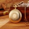 Fully Automatic Movement  Mechanical Pocket Watch Retro, Male and Female Student Pocket Watch