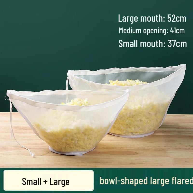Dumpling Filling Squeezer & Vegetable Draining Bag Set