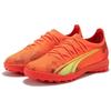 Puma Ultra Ultimate Cage Round Toe Comfortable TT (Rubber Studs) Soccer Shoes Men Soccer Shoes Orange 106893-03