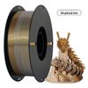 Filamento para Impressão 3D PLA Bicolor Ornamento de Dragão, 1KG - Acabamento Seda