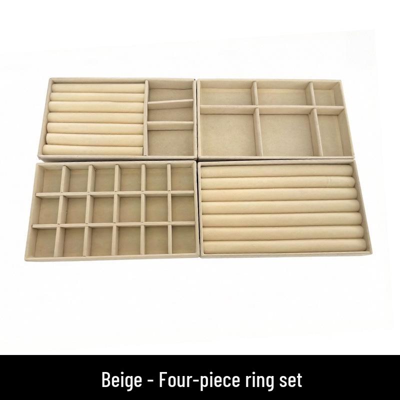 Schmuckaufbewahrungsbox & Schreibtisch-Organizer für Make-up, Ohrringe, Armbänder, Ringe