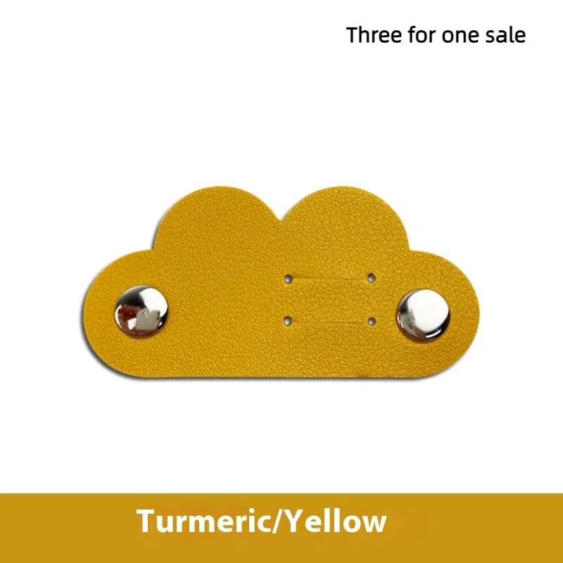 3Pcs Cord Organizer Charger Cable Protector Clips Heart Leather Cable Winder Earphone Accessories Cord Holder Cable Management