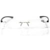 Qi Song Rimless Reading Stylish Reading Power Range to Set of [Qi Song] Two-Piece Set, Ultra-Lightweight Glasses, Glasses, "+1.0 +4.0" (+3.5, Gray, 2)
