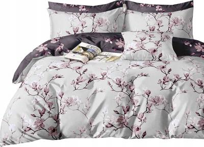 Warm Flannel Bedding 140x200 + Polish Pillowcase, Leaves, Flowers
