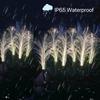 LED Solar Garden Reed Lamp Outdoor Waterproof Lawn Light Yard Christmas Decoration Path Lighting Decor Solar Power Light