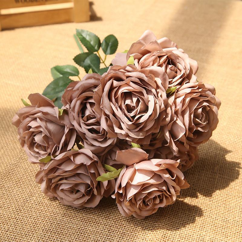Highend Silk Rose Flower Decor For Wedding Home Photography And Outdoor Arrangements