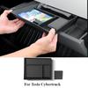 For Tesla Cybertruck 2025 Central Console Glove Box Storage Organizer Tray Tidying Case Car Pickup TPE  Interior Car Accessories