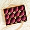 Champagne Color Satin Christmas Balls 6cm12pcs Christmas Ball Decorations Gift Box