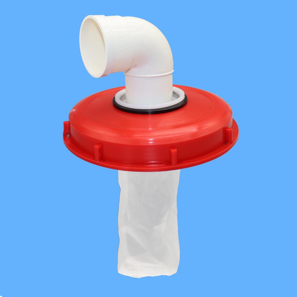 IBC Ton Barrel Plastic Lid with Filter Screen, 163mm/245mm, DN150