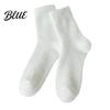 Thickened Thermal Socks Imitation Mink Velvet for Women, Soft Plush Socks, Winter Durable Washable Warm Solid Color Cozy Hosiery Home Indoor