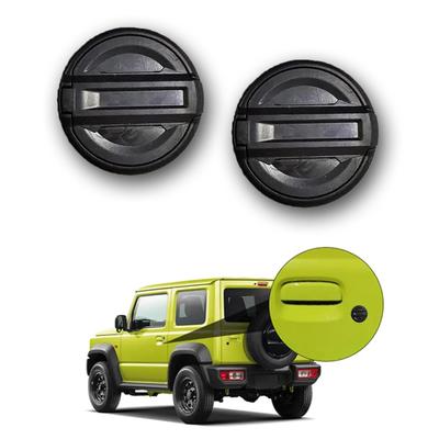 MOREFULLS Jimny Spezielles Zubehör Schlüssellochabdeckung, Wasserdicht, Staubdicht, Schmutzabweisend, Schwarz, Jimny JB64 Serie,