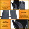 Extreme Fire And Heat Resistant Gloves Leather Gloves with Aluminum Foil Insulated Suitable for Barbecue Tig Welding Mig