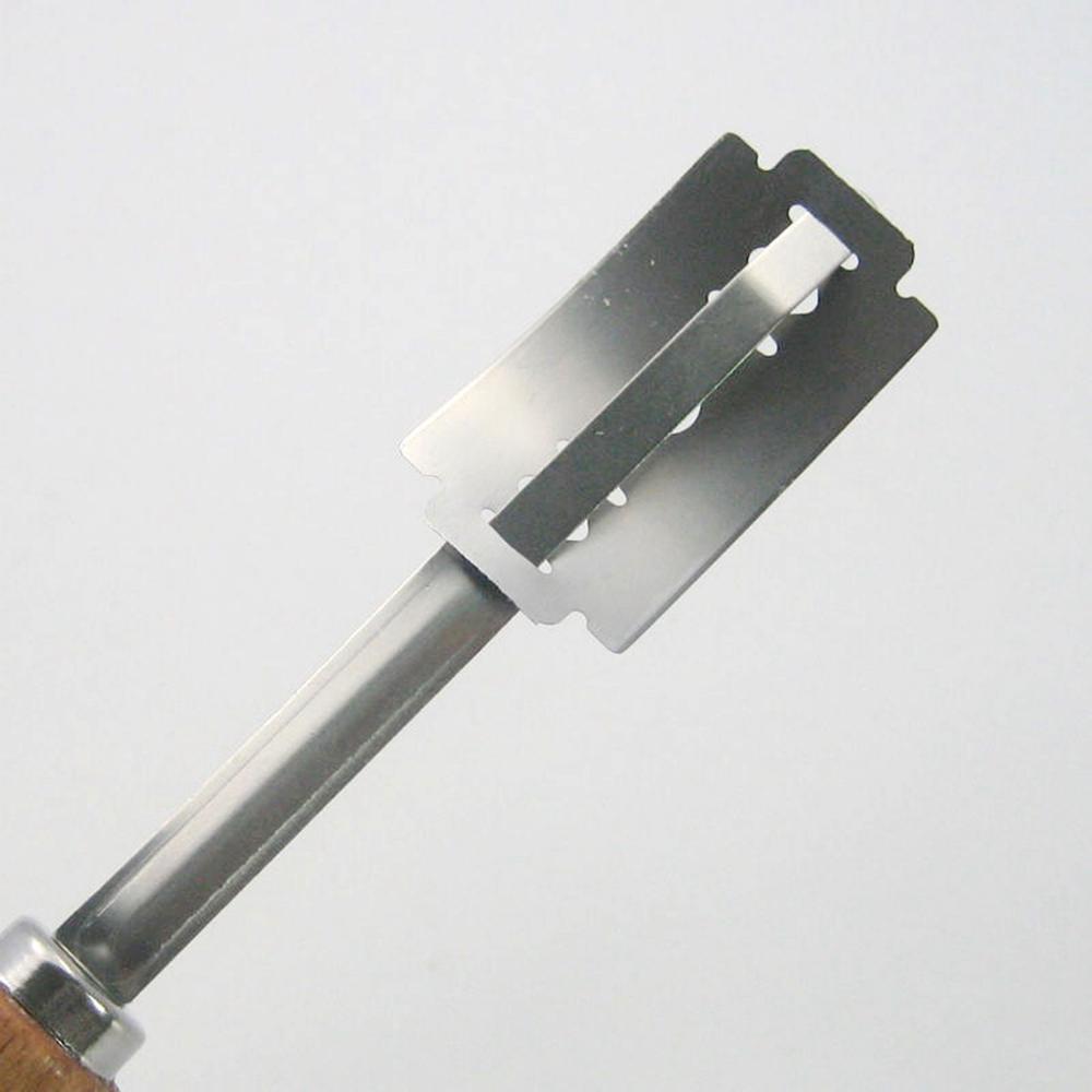 Wood Bread Cutter French Bread Blades Kitchen Gadgets Wood Long Handle Baking Accessory European Style Curved Arch Toast Knife