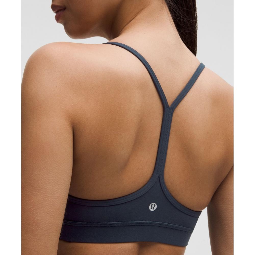 Lululemon Flow Y BrA Nulu  Light Support  A C Cups True nAvY
