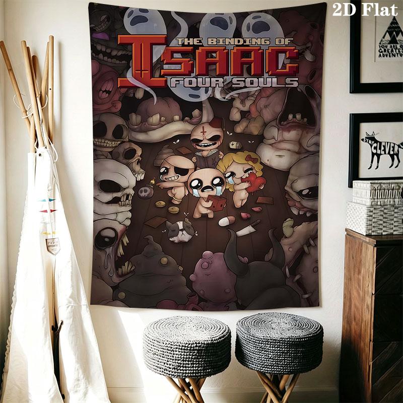 Isaac Wall Hanging Printed Fabric Blanket Decorative Tapestries for Bedroom Living Room Home Decor
