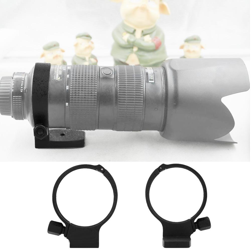 Aluminum Alloy Camera Lens Tripod Mount Collar Ring for Nikon 80‑200mm F2.8 AFS Lens