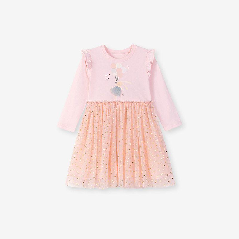 Little Maven Новое Европейское и Американское Стильное Платье для Девочек Осень Сетчатая Детская Юбка Милая Детская Юбка S 3198 7Y (140cm)