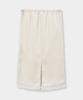 Yujen Satin Lace Midi Skirt_Ivory