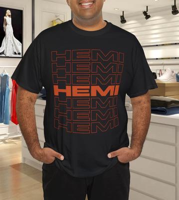 Mopar Hemi Repeat Mopar Orange TShirt