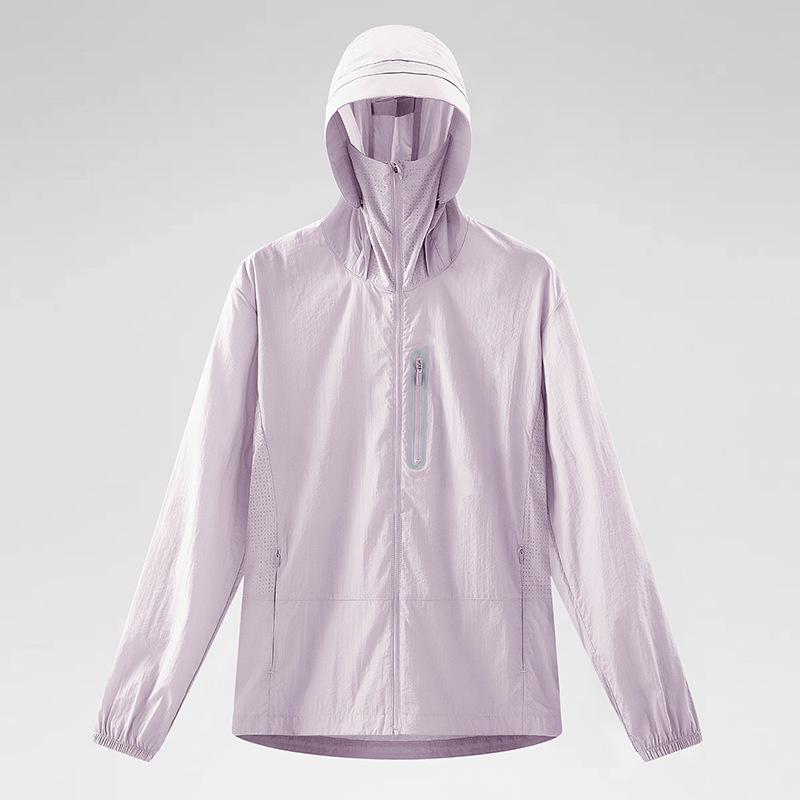 Unisex Summer UV Protection Clothing - Ice Silk, Cool & Breathable, Fashionable Outdoor Sun Protection XL