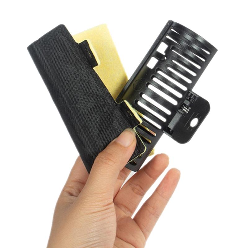 Dauerwellenwickler-Clips mit Schwamm Hitzebeständige Digitale Dauerwellenstab-Klemmen Friseurbedarf Wellen-Haarformer DIY Styling-Werkzeuge