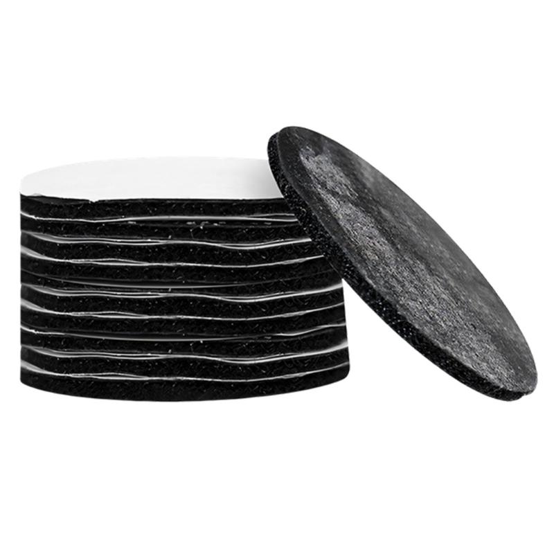 10Pcs Sticky Round Tape Double Sided Adhesive Hook and Loop Fasteners For Fixing Loose Fabrics On Chairs Bed And Tables