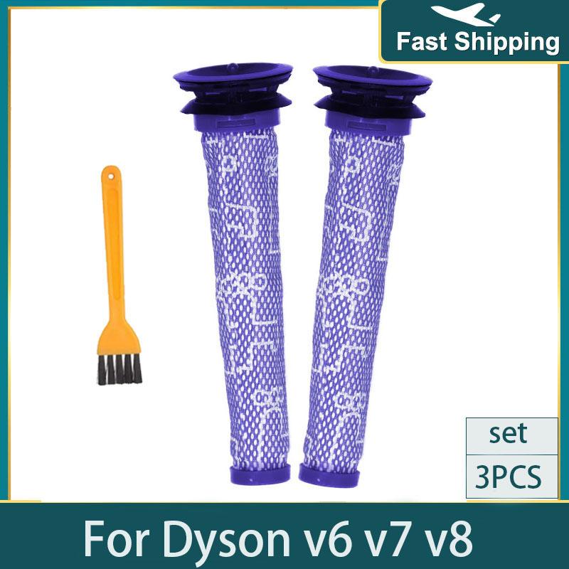 Pre-Filters HEPA Post-Filters Replacements for Dyson V8 and V7 Absolute Cordless Vacuum Cleaners Filter for Dyson 7 8