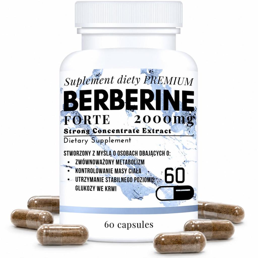 2000mg extrakt z berberinu hubnutí diabetes glukóza inzulín der 4:1 60 kapslí