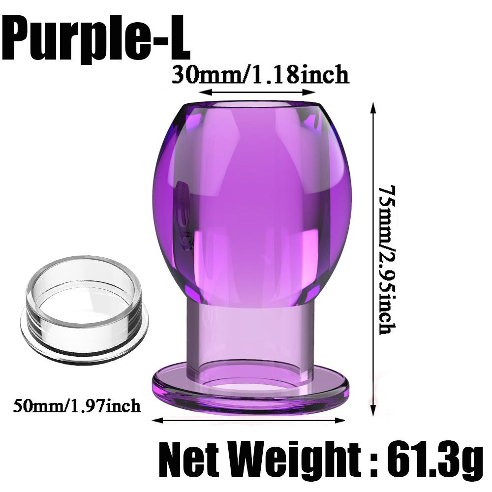 Hollow Butt Plug SM Enema Speculum Anal Trainer Anus Expander Anal Dilator Anus Cleaning  Toys Buttplug Sex Toys For Women