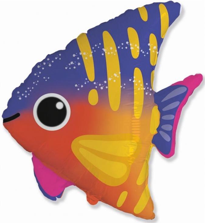 Foil Balloon 24 Fx - Smiling Fish (Pack)