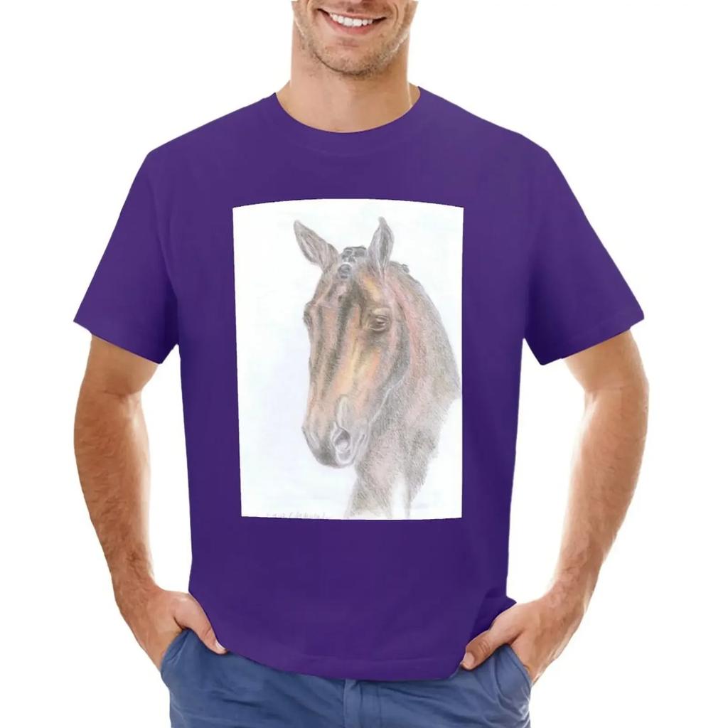 Dressage horse portrait from the side T-shirt graphics edition graphic t-shirts pack
