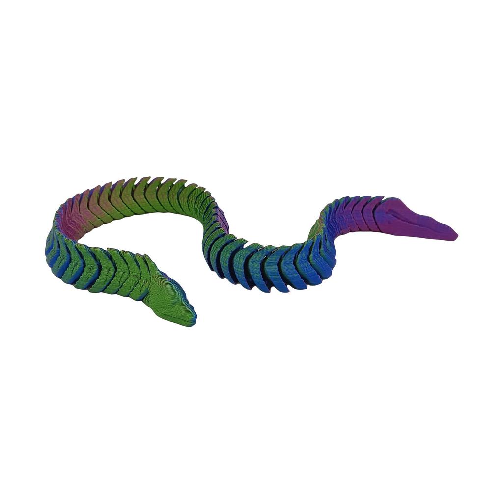 3D Printed Animal Eel, 3D Printed Eel Toy, 3D Printed Animal Eel Pet Activity Joint, Home Executive Desk Decoration, Gift For Friends