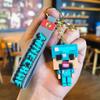 Trendy Acrylic Key Ring with Cartoon Characters Bag Charm Backpack Pendant Car Keyring - Fun Gift for Friends Long Lasting