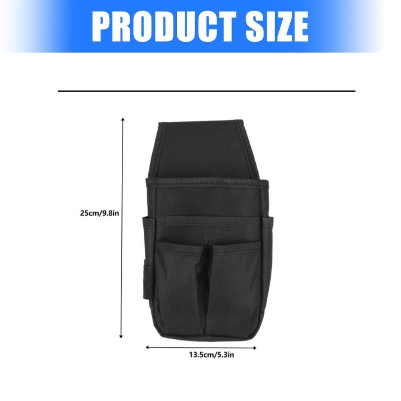 Hardware Waist Mount Utility Pouch Fire Resistant Construction Multi Pocket Layout Adjustable Strap For Tool Equipment Safety