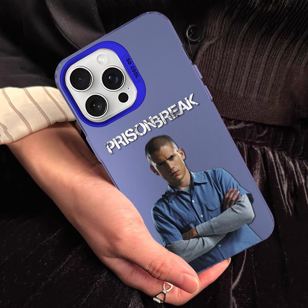 Prison Break Phone Case For IPhone 16 15 14 13 12 11 Pro Max X XR XSMAX 8 7 Plus Matte Shockproof Back Cover
