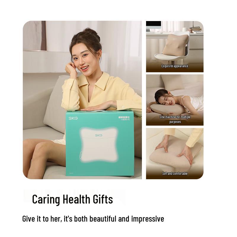 SKG V5 Portable Heating Massage Cushion CN plug (adapter included)
