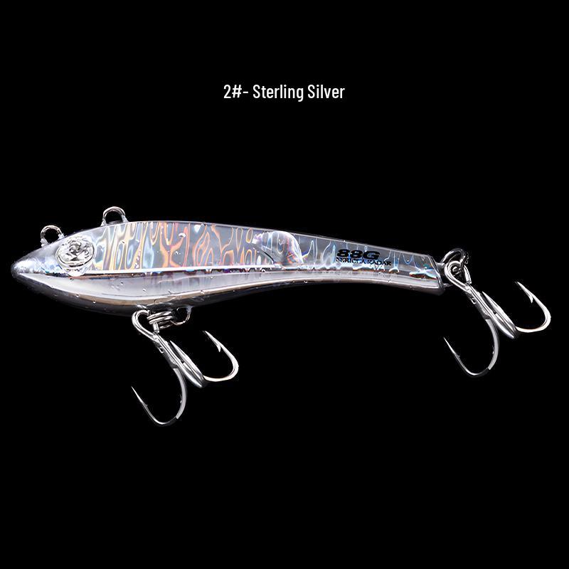 ECOODA YiKuda YiDa Deep Sea Metal Popper VIB Lure for Tuna Fishing