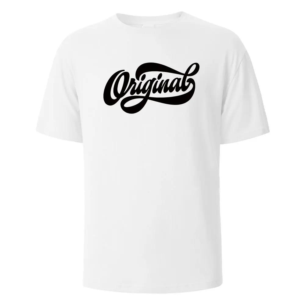 Wniginal Printing Tshirt For Unisex Wowen Kids Cotton Summer Comfortable Breathable ShortSleeved Basic Tops Oneck Oversize Tees