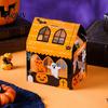Kids Party Supplies 10 Pcs Halloween Treat Boxes, Cute Small Favors Box, Castle Festival Boxes House Shaped Gift Container for Candy Cookie