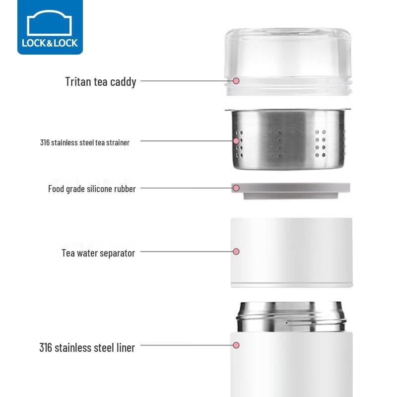 LOCK&LOCK Stainless Steel Tea Infuser Thermos
