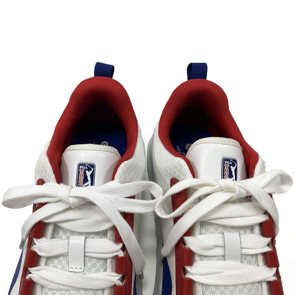 Golf Shoes Spikeless Lightweight PGA Collaboration White [Chill] Men's 25.5cm