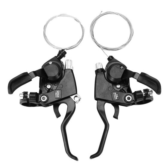 EF51-8 Thumb Shifter Trigger Handle 3x8 Speed Aluminum Alloy Ergonomic Speed Shifter for Mountain Bike