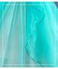 Girls' Mermaid Gem Princess Dress with Fly Sleeves - Long-Sleeved Christmas Party Attire for Autumn and Winter