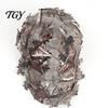 Tactical Gear Camouflage Hat 3D Leafy Cap, Hunting Hat, Adjustable Jungle Breathable Outdoor Cap Camo for Men, Turkey Hunting, Training Comfortable