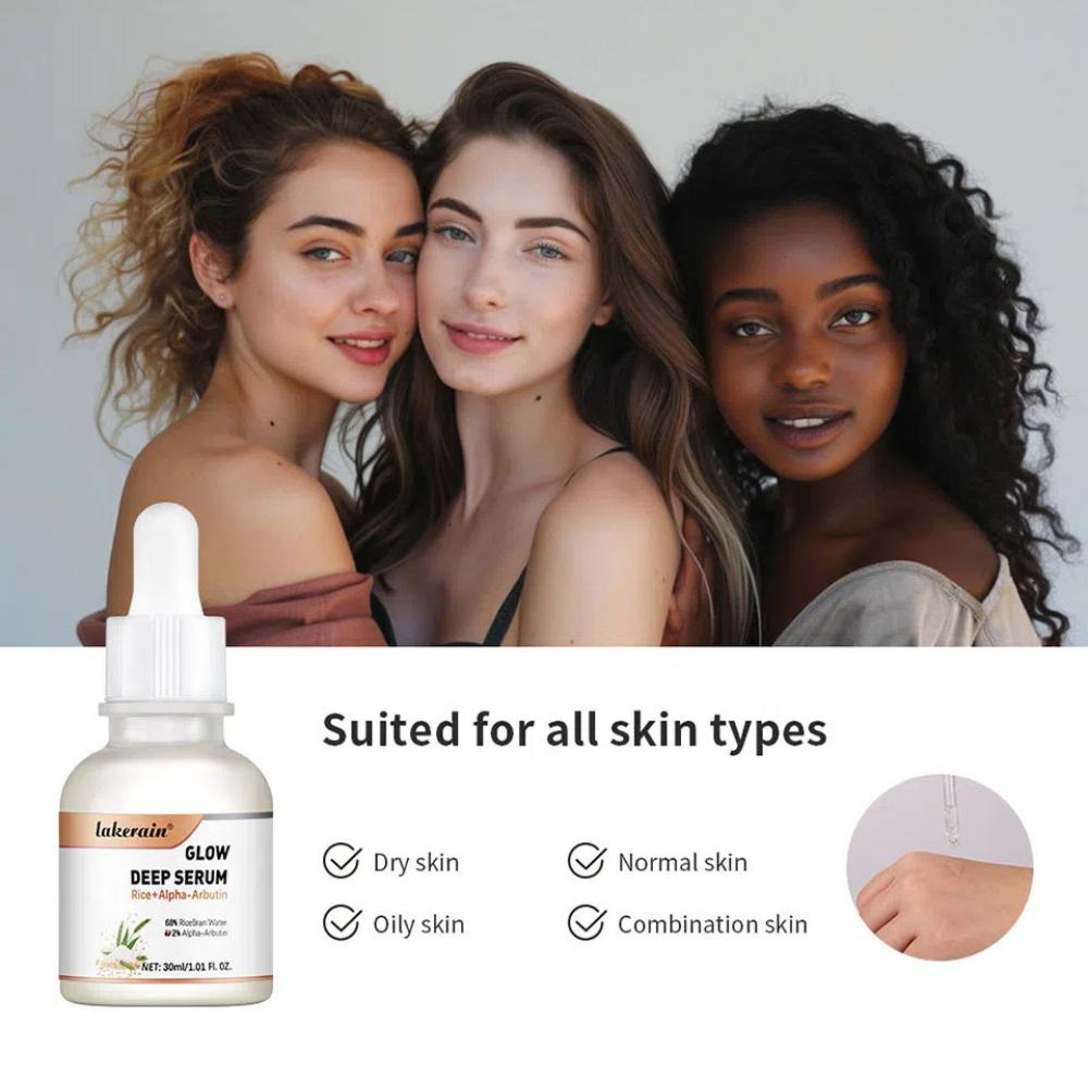 Rice Arbutin Essence 30ml Brightens Skin And Reduces Dark Spots Facial Essence